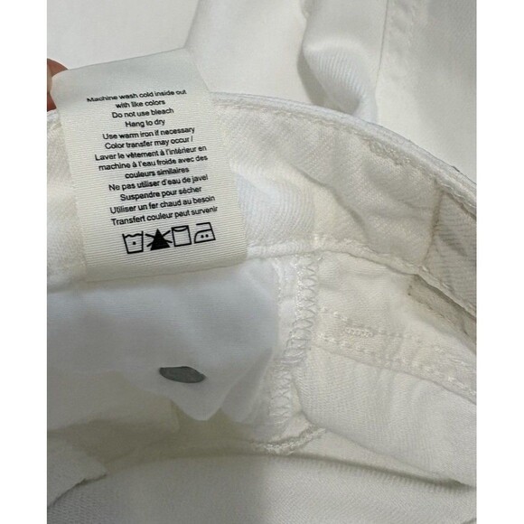 Rag & Bone Women's Featherweight Logan Mid-Rise Wide-Leg Jeans, Size 29 - Picture 13 of 14